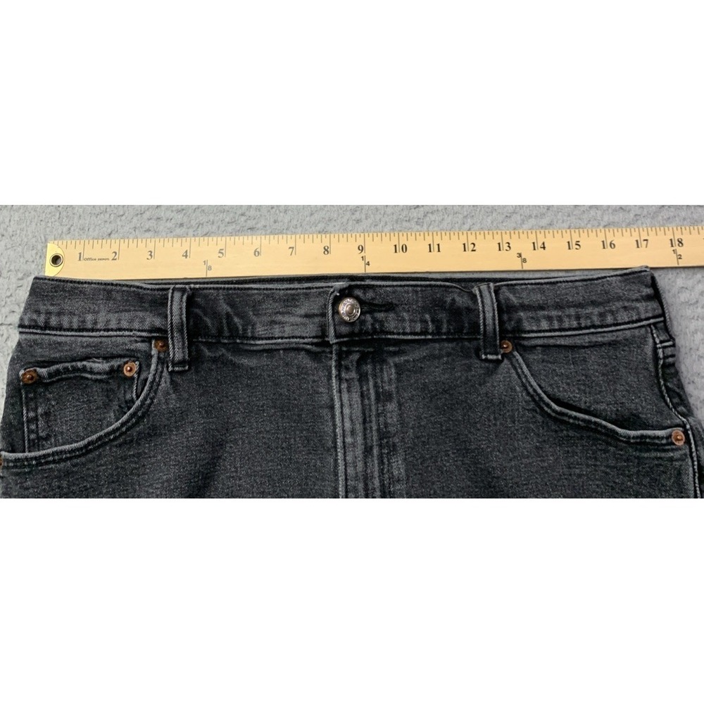 Abercrombie & Fitch Jeans Womrens Size 16 Ankle Straight Ultra High Rise Raw Hem - Picture 2 of 9